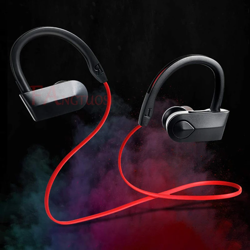 FANGTUOSI K98 Wireless Bluetooth Earphone Stereo Sport Running Headset with mic Handsfree Ear hook Earphones For Samsung Xiaomi