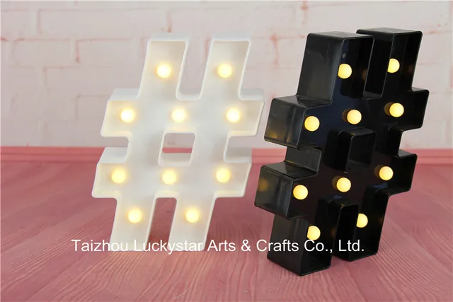Novelty Free Shipping Mini Hashtag Led Marquee Sign Light Up Novelty Free Shipping Mini Hashtag Led Marquee Sign Light Up Neon Indoor Deration