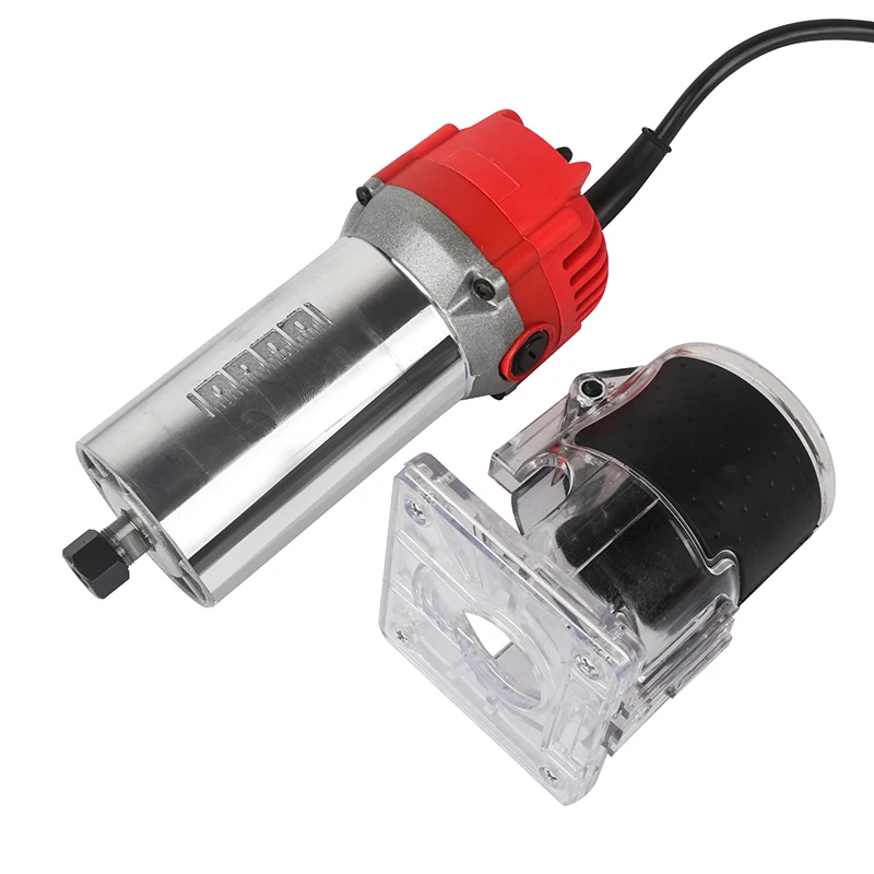 Hand Carving Machine Electric Trimmer Wood 220V EU Plug 30000rpm Wood Router Trimming Leather Woodworking DIY Drill Power Tools