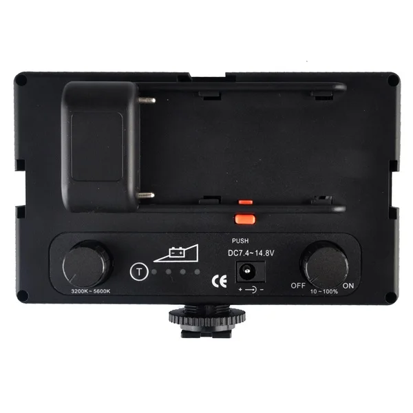 LiShuai LED144AS 144 ASZ LED Video Lighting KIT Bi-Color 144AS On-Camera Light Camcorder DSLR