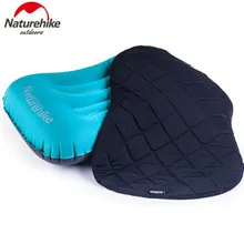 Naturehike надувная подушка для кемпинга, сверхлегкая подушка для путешествий с карманом, портативная подушка для надувания