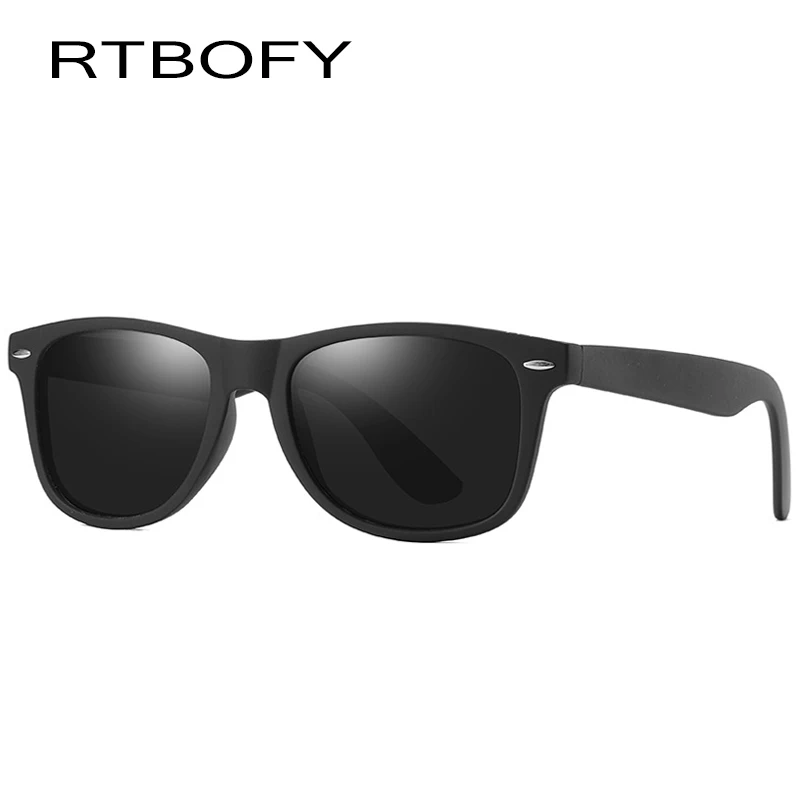 

New Fashion Sunglasses Women Polarized Sunglasses Men Driving Mirrors Coating Points Black Frame Eyewear Male Sun Glasses UV400