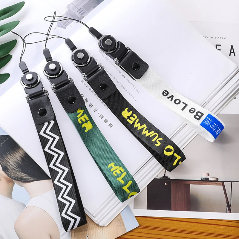 5 шт. милый ремешок на шею для ключей ID карты мобильного телефона ремни Huawei USB
