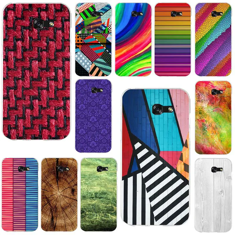 Graffiti Art Stripes Colorful Soft TPU Phone Cases for Samsung Galaxy S2 S3 S4 S5 Mini S6 S7 S8 S9 S10 Edge Plus Lite Note 5 8 |