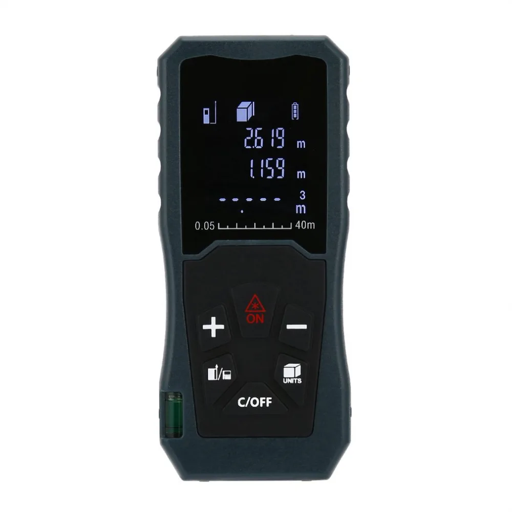

Trena Handheld Laser Distance Meter Portable Digital Laser Range Finder With LCD Backlight Display Measurement Tool