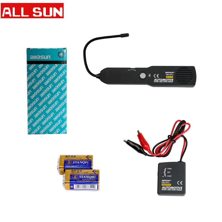 All Sun EM415pro Automotive Cable Wire Tracker Car Tracer Finder Test