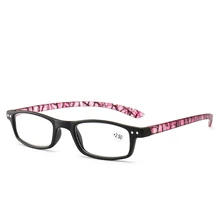 Удобные и легкие очки для чтения для женщин, прозрачная смола линз, очки с полной оправой для мужчин и женщин JN T18128