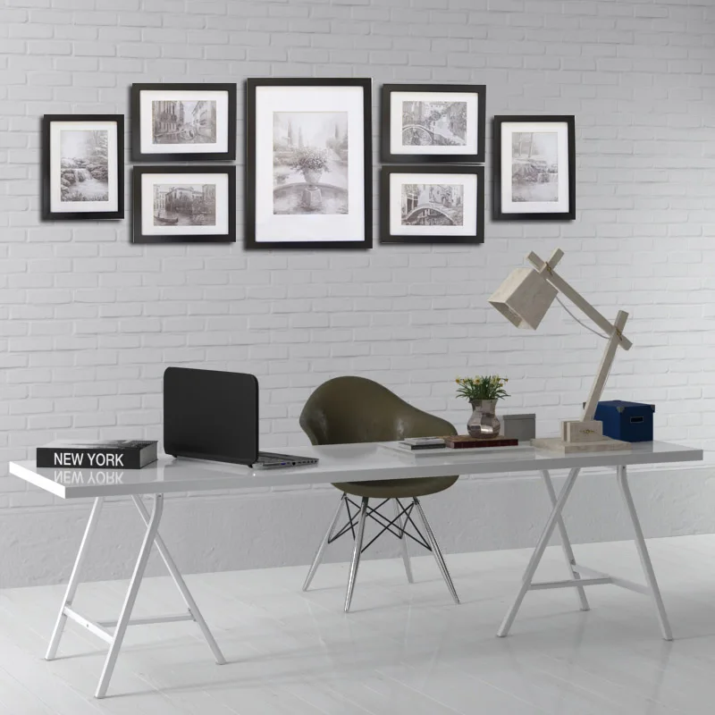 Giftgarden Nordic Photo Frames Black Wall Poster Picture Frames Wall