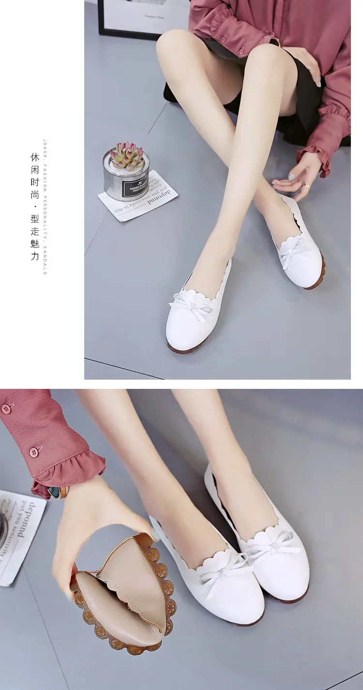 Brand Ksyoocur New Ladies Flat Shoes Casual Women Shoes Comfortable Round Toe Flat Shoes Spring/summer Women Shoes X04