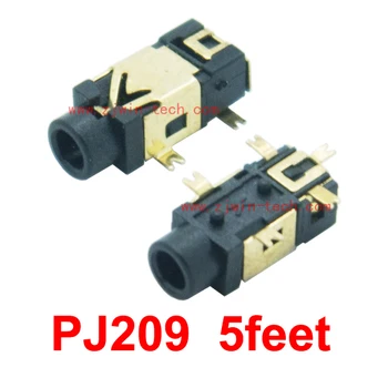 

Free shipping 100pcs/lot 2.5mm female jack/ audio socket/ terminal connector PJ209