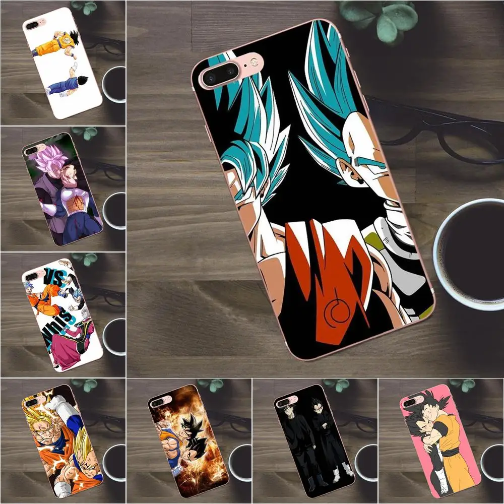 Bixedx Goku And Vegeta Dragon Ball Z Высокое качество для Apple iPhone 4 4S 5 5C SE 6 6S 7 8 Plus X Galaxy A3 A5 J1 J2 J3 J5 J7