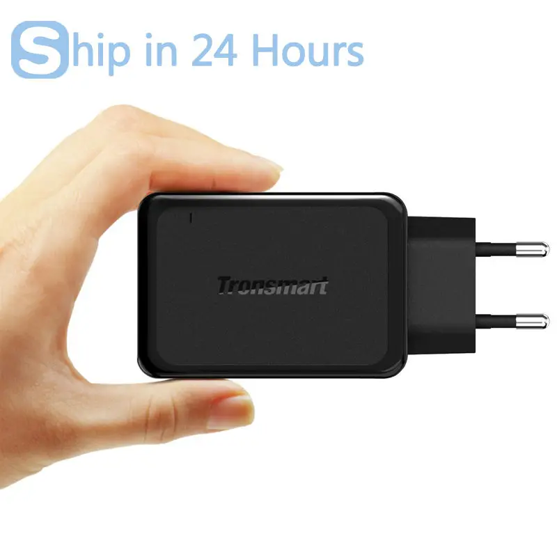 Tronsmart W2PTU 2 Ports USB Charger Qualcomm Quick Charge 3 0 QC3 0 Certified 33W USB