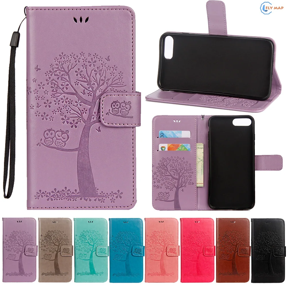 Kopen Flip Coque Voor Apple iPhone 7 Plus TPU Wallet Case telefoon Lederen cover Apple iPhone7 Plus Smartphone silicon tas