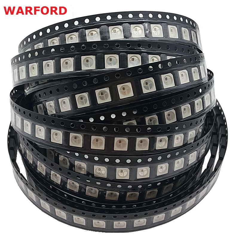

100% brand new (1000 pcs/lots) DC5V WS2812B LED Chip WS2811 IC 5050 SMD white/black RGB Light Beads