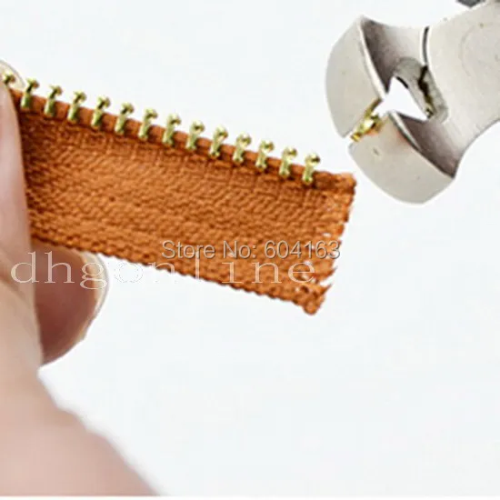 One Tool Zipper Install Pliers Tool For Top Stop Slider Bottom Repair Molded Spiral #5 #3 #7