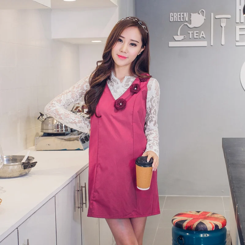 

Fashion metal radiation suits Pregnant women new wild anti-radiation rose dress pregnancy skirt