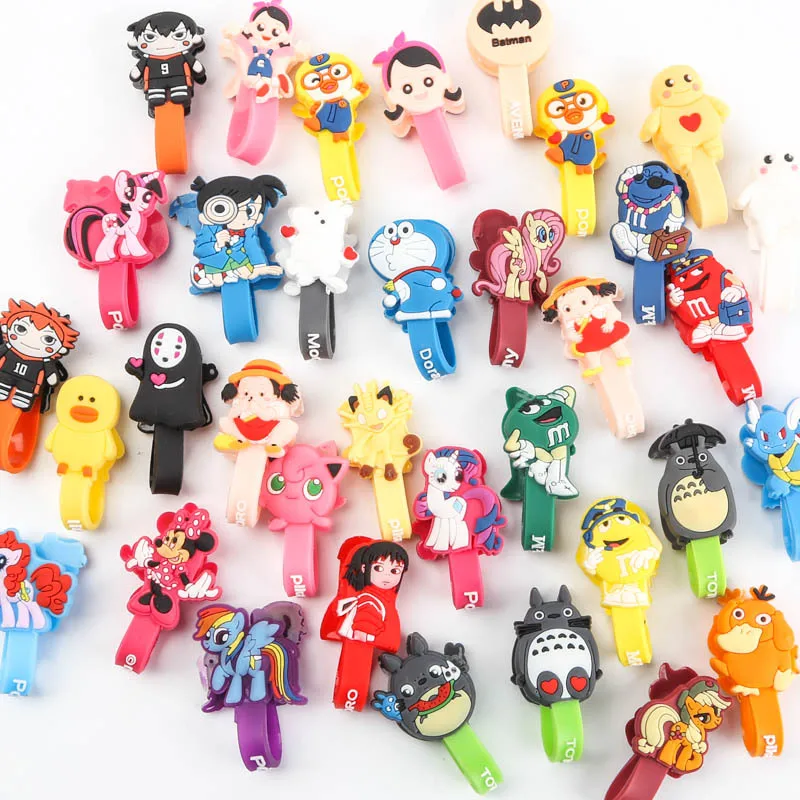 

Korean cartoon Dragon Cat Miss Cute Button Coiler Android Apple Button Coil Data Cable Protector Prachcal Jokes Toys funny