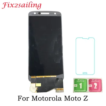 

AMOLED For Motorola MOTO Z Droid Edition XLTE XT1650 LCD Display Touch Screen Black / White For Motorola Z Original lcd screen