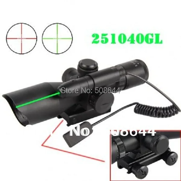 Tactical Green Laser Sight with 21mm Weaver Picatinny QR Rail Mount for Pistol