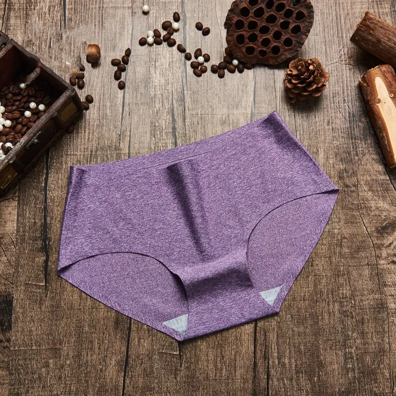 

Underwear, women's underwear, colorful imported fabric, one piece, no trace, elastic, comfortable, waist, sexy briefs