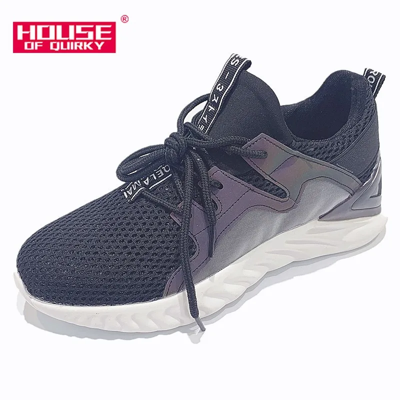 

Comfortable Rubber Sneakers Women Casual Shoes Breathable Mesh flat shoes women flats Ladies Shoes Spring and Autumn Women Shoes