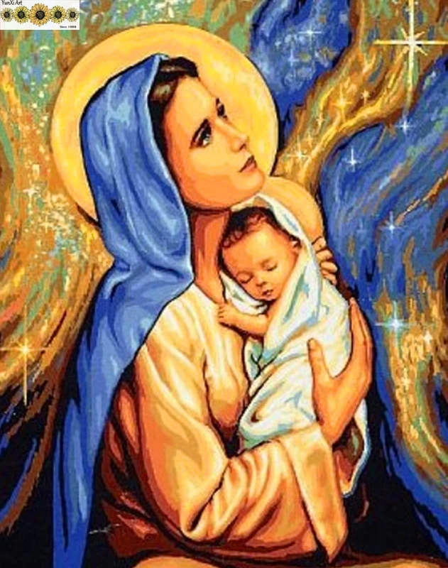 2018 5D NEW Diamond Painting Religious 5d Diamond Painting Cross Stitch