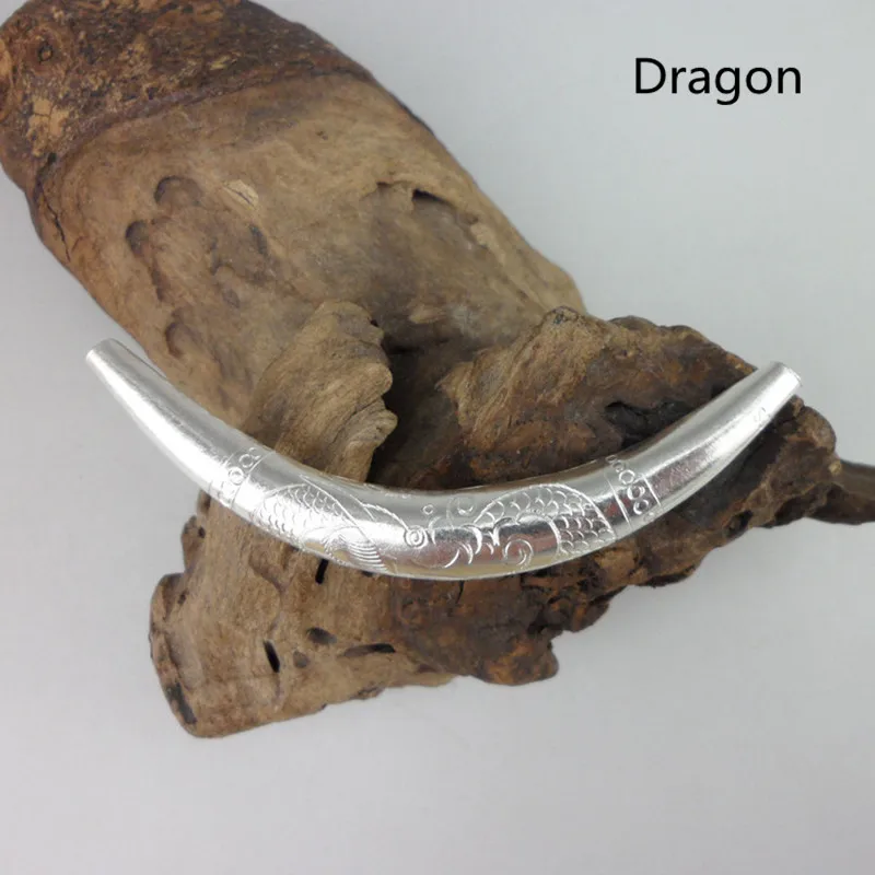 

Dragon Pendant Women 999 Sterling Silver Pendant Handmade Miao Silver Jewelry Pendants Ethnic Pattern Luxury Gift New Year