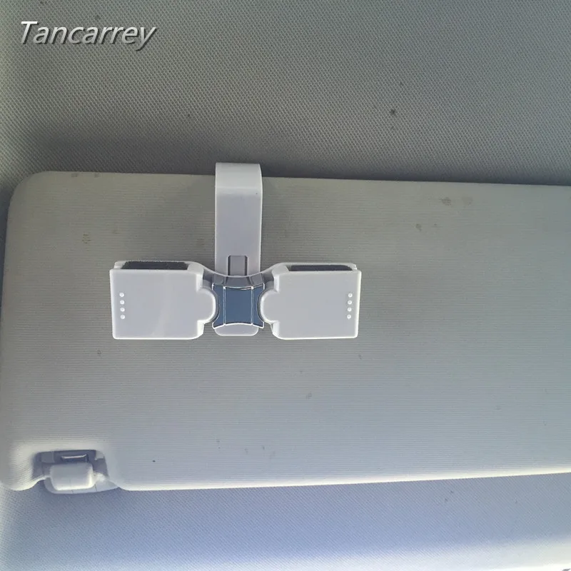 Car Sun Visor Glasses Sunglasses Storage Holder glasses For peugeot 208
