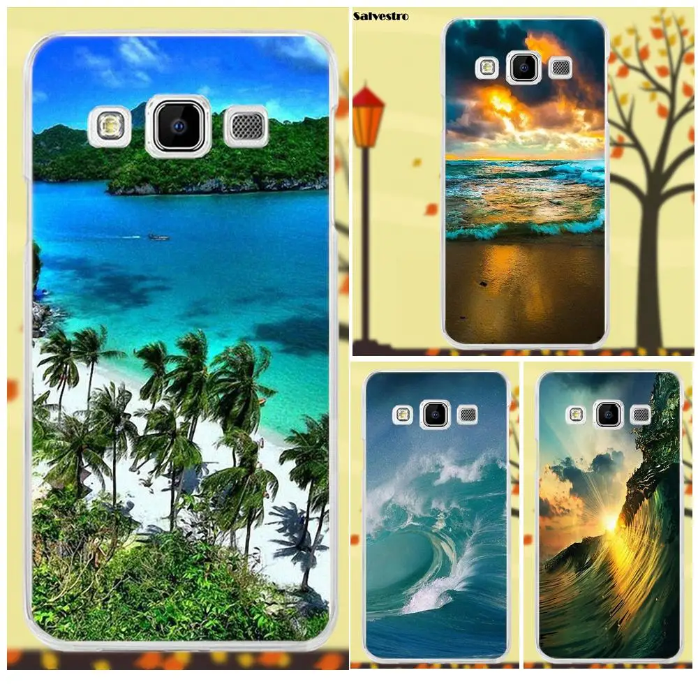 Surfing In Hawaii Beautiful Ocean Scene Soft TPU Phone Cases Cover For