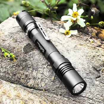 

Sofirn SF13 Portable LED Flashlight Cree XPG2 320LM Torch Light AA Flashlight Mini Penlight Compact Waterproof 5 Modes Lanterna