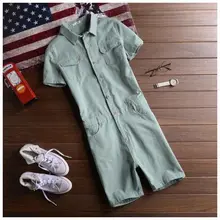 Новое поступление Лето мужские шорты комбинезон Повседневная приталенная однотонная одежда мужские комбинезоны костюмы хип хоп уличные шорты 061103