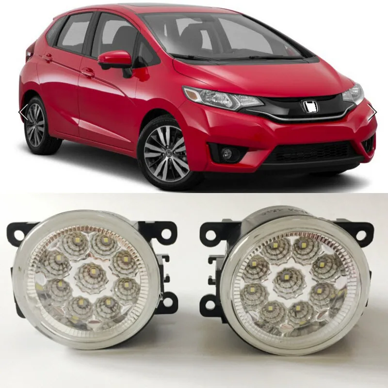 Car Styling For Honda Jazz Fit 2013 2014 2015 2016 9 Pieces Leds Chips