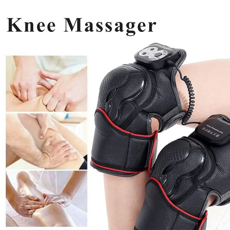 

1 PC Knee Physiotherapy Massager Electric Knee Magnetic Vibration Heating Massager Hot Compress Joint Physiotherapy Knee Care