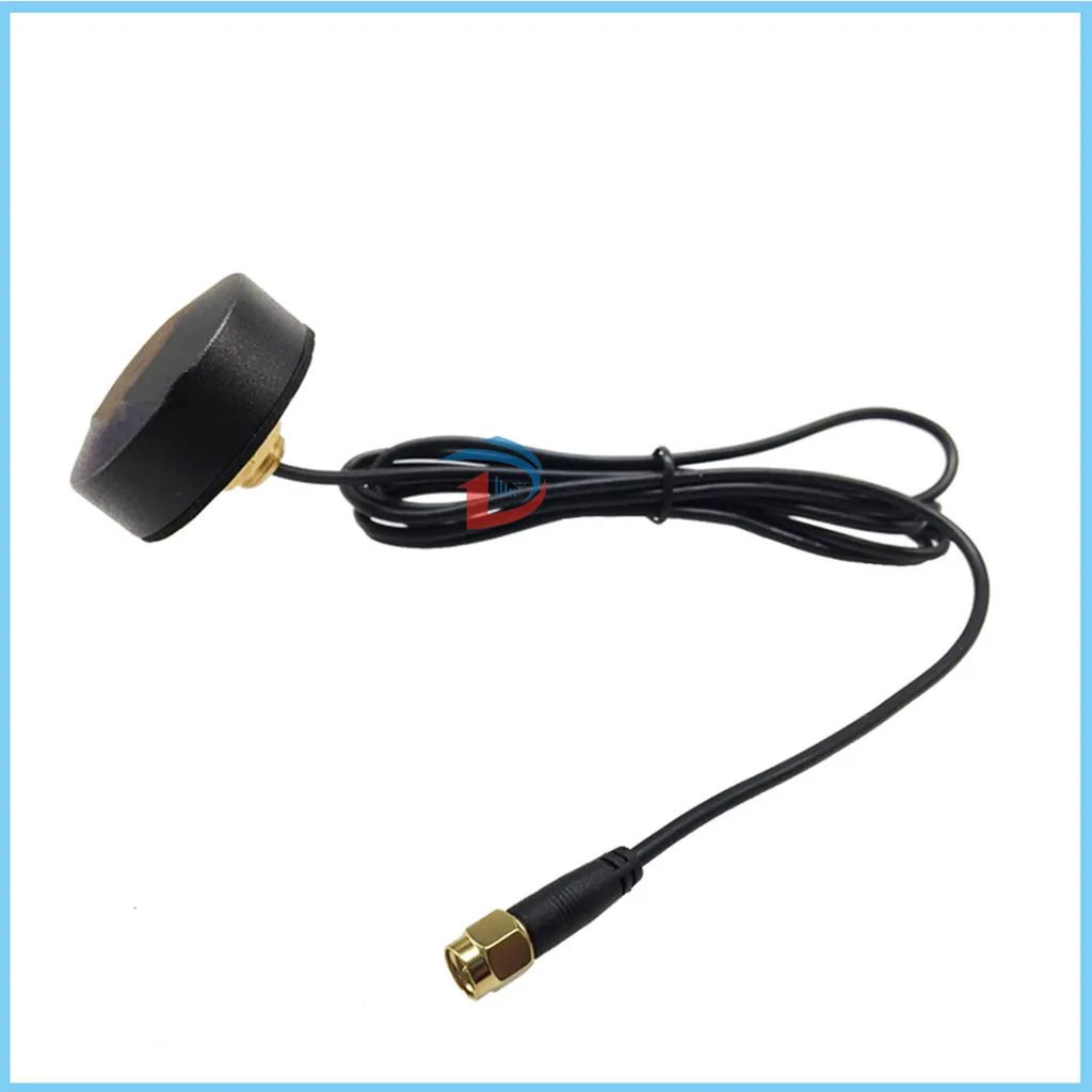 2 4G 5 8G dual band screw mount antenna with 1meter cable SMA male dual band 5