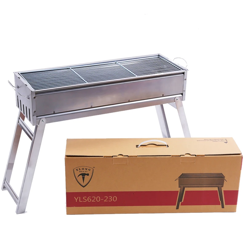 

Custom portable folding charcoal barbecue bbq stove grill