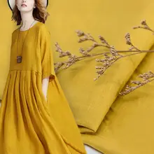 Высокое качество экологически чистая 100s рами ткань для летнего платья и блузки швейный Материал 100*140 см/шт W300221