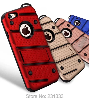 

Armor Hard PC TPU Case For Iphone 7 7Plus Iphone7 6 6S Plus SE 5 5S Samsung Galaxy J5 J7 Prime ON5 Stand Shockproof Cover 50pcs