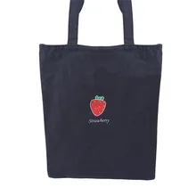 Холщовая Сумка-тоут с милым принтом, женская сумка-шоппер, сумки через плечо, многоразовые складные модные сумки, Большая вместительная сумка-тоут