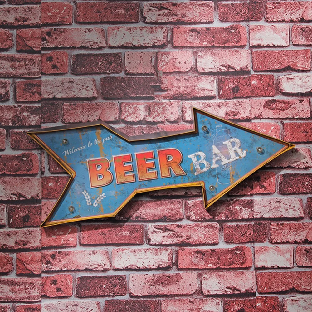 Categorie Biere Nuit Lumiere De Fer Vintage Led Depanneur Bar