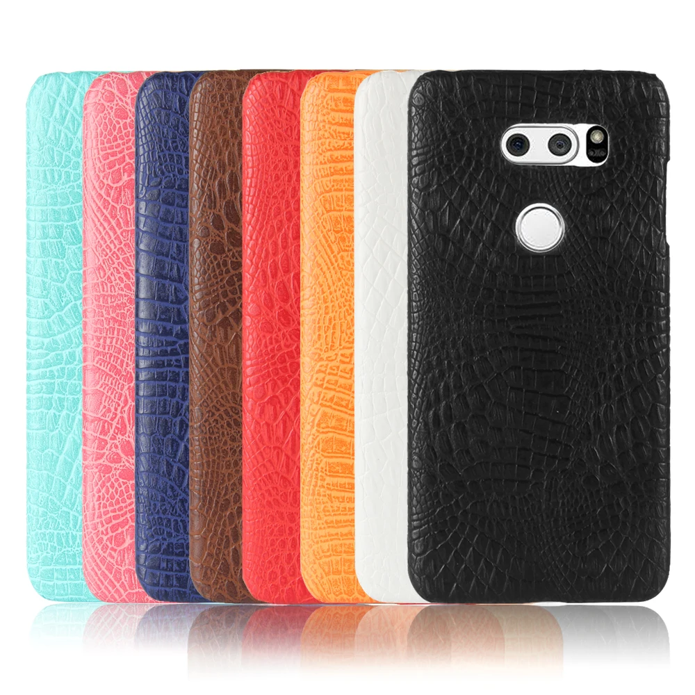 Кожаный чехол для LG V30 Plus H930DS телефона с Бампером V 30 LGV30 H930 Жесткий Чехол ПК