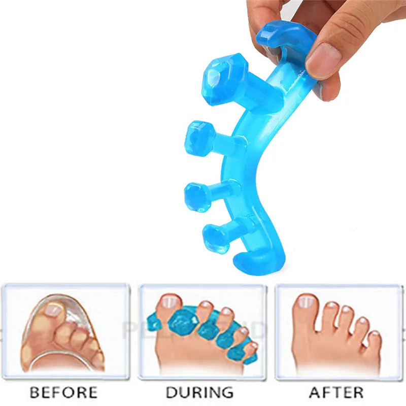 

2pcs Toe Stretcher Separator Foot Care Tool Instant Therapeutic Relief For Feet Fight Bunions Open Toe Separators Supplies