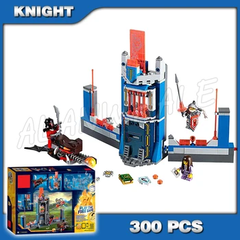 

300pcs 2016 New Knights 10486 Merlock's Library Model Building Blocks Children Bricks Hot Sale Nexus Toys Compatible with Lago