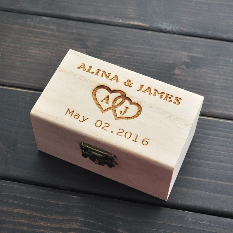 rustic wedding ring bearer box personalized wedding ring box wooden ring holder box - Wedding Ring Boxes rustic wedding ring bearer box personalized wedding ring box wooden ring holder box - Wedding Ring Boxes