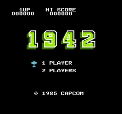 

1942 Region Free 8 Bit Game Card For 72 Pin Video Game Player