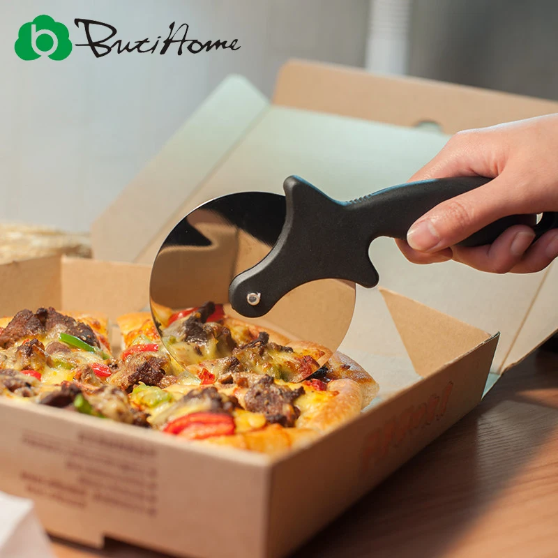 Butihome Stainless Steel Pizza Cutter Kitchen Pizza Wheel High Quality