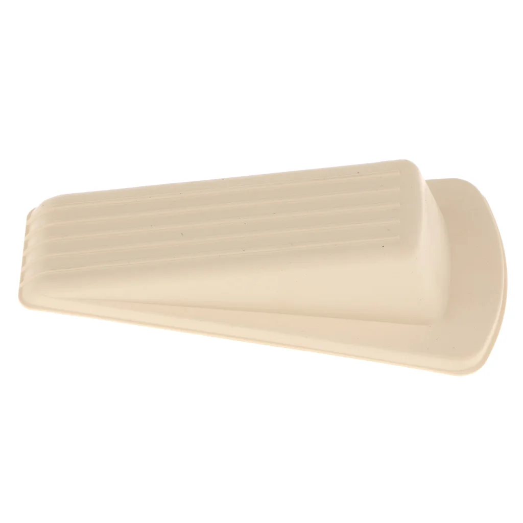 Rubberish Door Stop Doorstopper Interior Floor Doorstop Door Jammer Door Catcher Brown/Black/White