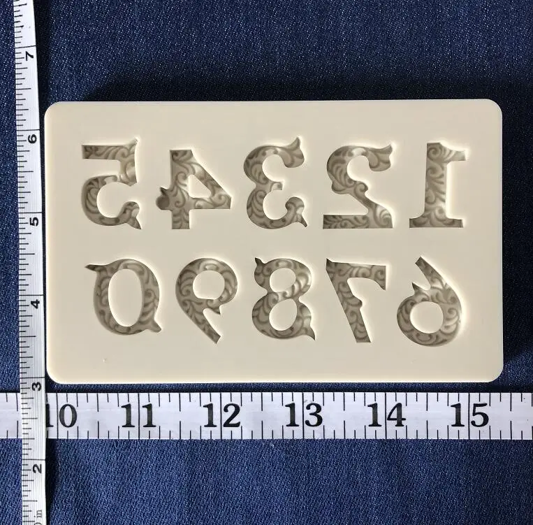 

Cake Molds mini filigree number silicone mold for ice cream popsicle molds Ice Cube Molds Silicone mould fashion