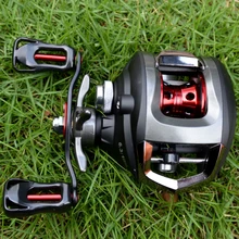 Сверхлегкая наживка для литья, катушка для наживки, высокоскоростная 11 шариковых подшипников 6,3: 1, правая левая ручка, Рыболовные катушки, аксессуары, Baitcaster
