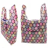 Sac de Shopping écologique trois styles, fourre-tout pliable et réutilisable, pochette pliante, sacs de rangement pratiques de grande capacité, nouveau ► Photo 3/6