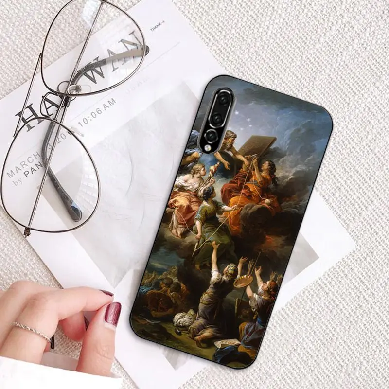 Babaite краска цветок ваза с бабочкой эстетическое искусство PhoneCase для huawei P20 Mate20 Lite Honor Play 8A 8C 7C 5A Y6 Y5 II Psmart